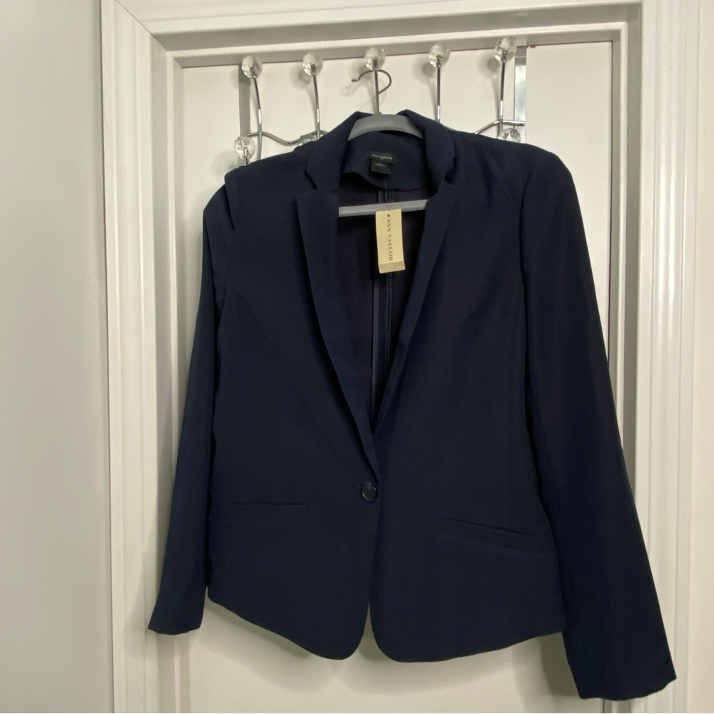 Brand New Ann Taylor Navy Blue Blazer